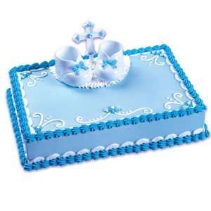 Christening Cake Kit Topper for Baby Boy or Girl:  Kitchen 