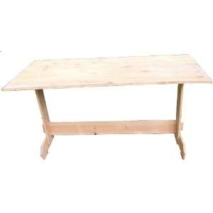 Medieval Design Trestle Table 