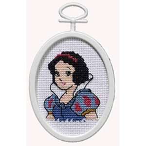    Janlynn Disney Snow White Mini Cross Stitch Kit: Home & Kitchen