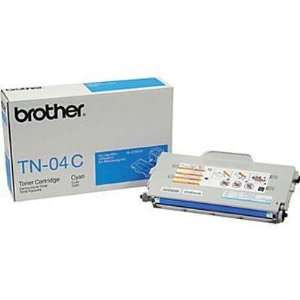  Original Brother TN 04C (TN04C) 6600 Yield Cyan Toner 