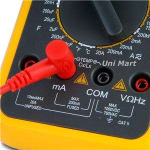 VC9805 Digital Multimeter Tester Inductance Thermometer  