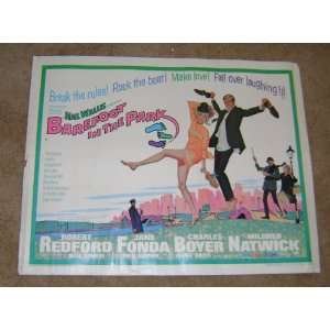 Barefoot on the Park 1967 Half Sheet Movie Poster 