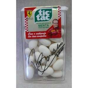  Rubens Barrichello   Tic Tac Menta   Collectible Dispenser 