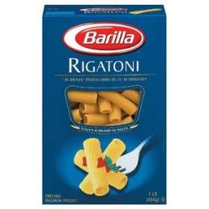 Barilla Rigatoni Pasta 16 oz:  Grocery & Gourmet Food