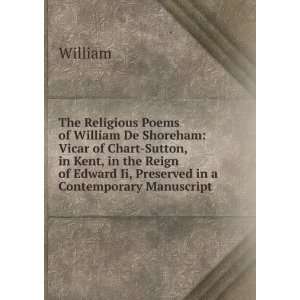  The Religious Poems of William De Shoreham Vicar of Chart 