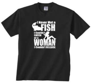  Catch Fish, Release Women Mens T shirt: Clothing