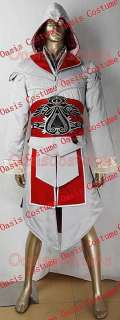 Master Assassins Creed Ezio Auditore cosplay costume  