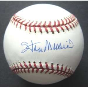  Signed Stan Musial Baseball: Sports & Outdoors