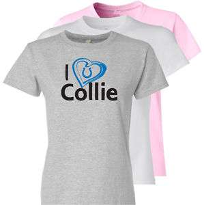 Love Austin Collie Ladies T Shirt Colts Indianapolis  