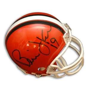  Autographed Bernie Kosar Cleveland Browns Mini Helmet 