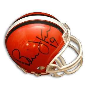  Autographed Bernie Kosar Cleveland Browns Mini Helmet 