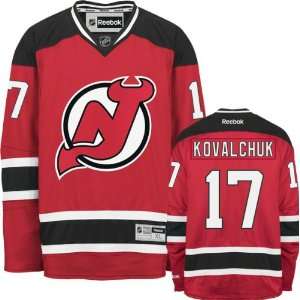 Ilya Kovalchuk Jersey: Reebok Red #17 New Jersey Devils Premier Jersey 