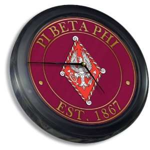  Pi Beta Phi Wall Clock: Home & Kitchen