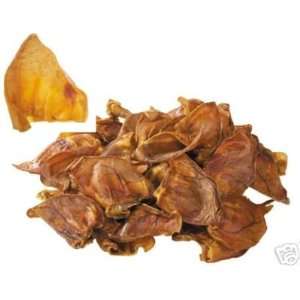   Naturally Smoked Pig Ears Dog Chew Treat 50 Ct.: Kitchen & Dining