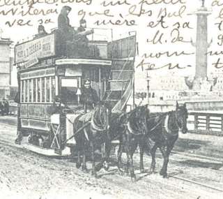 St. Petersburg Horse Tram Bridge Russia stamp ca 1899  