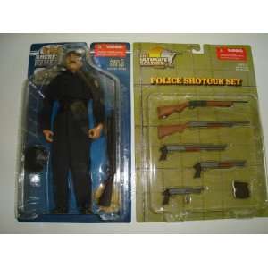  Ultimate Soldier 1:6 Police Shotgun Weapons Set and 12 