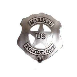  U.S. Marshall Tombstone Badge 