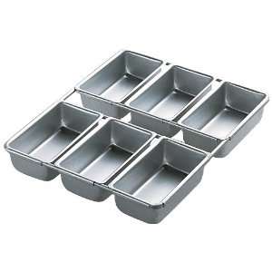 Wilton Aluminum Mini Loaf Pan:  Kitchen & Dining