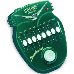  Danelectro Fish And Chips 7 Band EQ Pedal Musical 