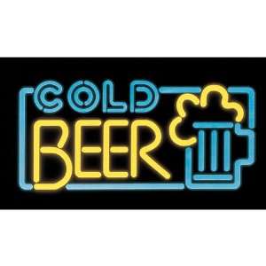   CL 25 BEER 15 x 26 Illuminated Sign Cold Beer