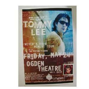    Tommy Lee Motley Crue Poster Handbill Ogden Theater
