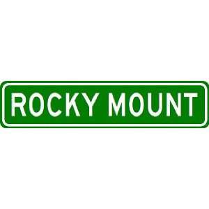  ROCKY MOUNT City Limit Sign   High Quality Aluminum 