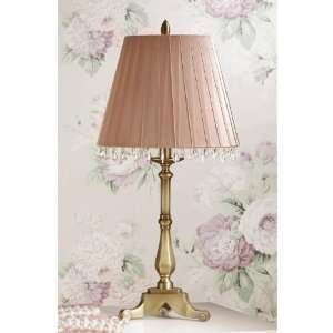  Laura Ashley SBE510 BTS015 Webber Brass Table Lamp: Home 