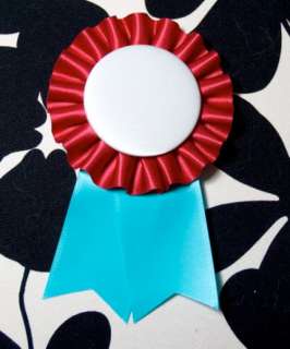 Award Ribbon Rosette LOTS of colors   Make your own  