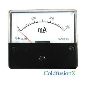  DC 0 300mA Analog Panel Meter