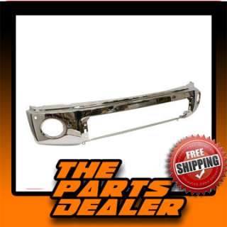 replacement front bumper chrome steel 2008 toyota tundra bumper steel 