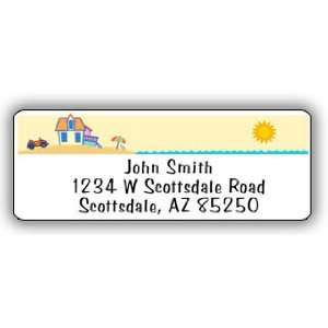  Beach House Address Label: Office Products