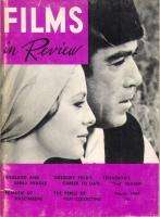 1967 FILMS IN REVIEW MAGAZINE MOVIES GREGORY PECK  