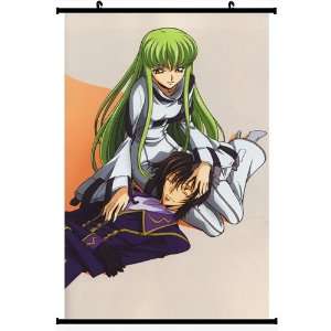Code Geass Lelouch of the Rebellion Anime Wall Scroll Poster C.C(16 