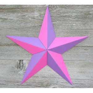  10 Nautical Pink/purple Metal Star. This Unique Nautical 