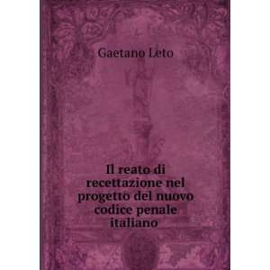   Penale Italiano Studio Critico (Italian Edition) Gaetano Leto Books