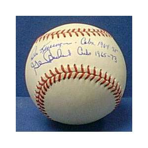  Glenn Beckert Autographed Baseball   Don Kessinger 