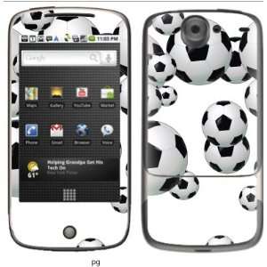   Soccer Balls Design Protective Skin for Google Nexus One: Electronics