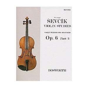 Sevcik Violin Studies   Opus 6, Part 3 Violin Method for Beginners 