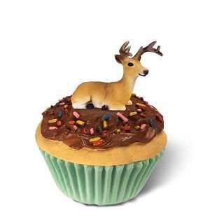  Buck Deer Cupcake Trinket Box: Home & Kitchen