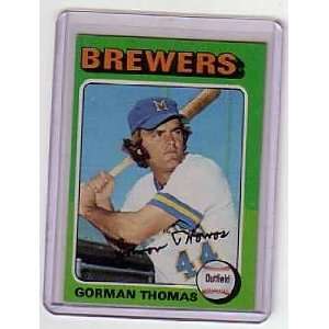  1975 Topps Gorman Thomas #532 Brewers 