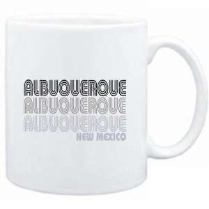  Mug White  Albuquerque State  Usa Cities Sports 
