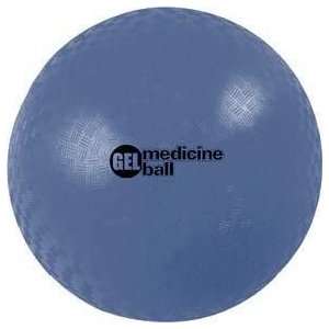 Gel Filled Medicine Balls   1.18 kg/4 lbs, 15.24 cm/6, Blue 
