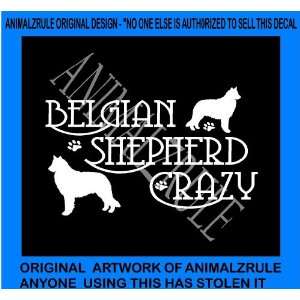 BELGIAN SHEPHERD DOG VINYL DECAL