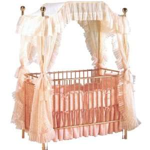  Bella Iron Canopy Crib Baby