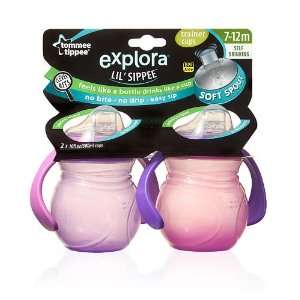  Tommee Tippee Explora Lil Sippee Trainer Cup 2pk 7 12 