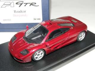 43 AutoBarn Models McLaren F1 Roadcar Burgundy  