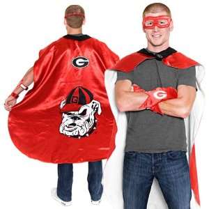 NCAA Georgia Bulldogs Superhero Costume:  Home & Kitchen