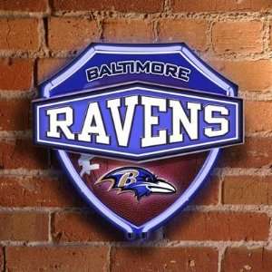  Neon Shield Wall Lamp Ravens