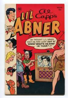 Al Capps Lil Abner #92 Toby Golden Age Comic  