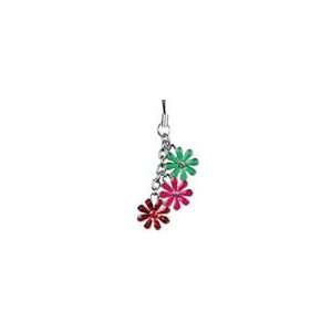  Cell Phone & Handheld Shining Charm, 3 color Flowers for Acer cell 